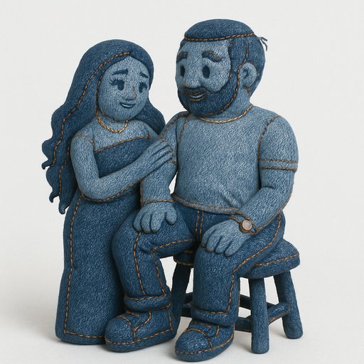 Denim/Jean Couple variant 4
