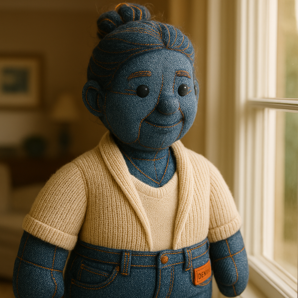 Denim/Jean plushy style example