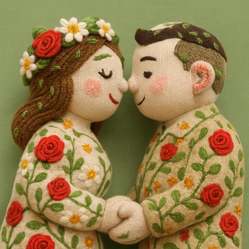 Floral/Botanical Couple variant 3