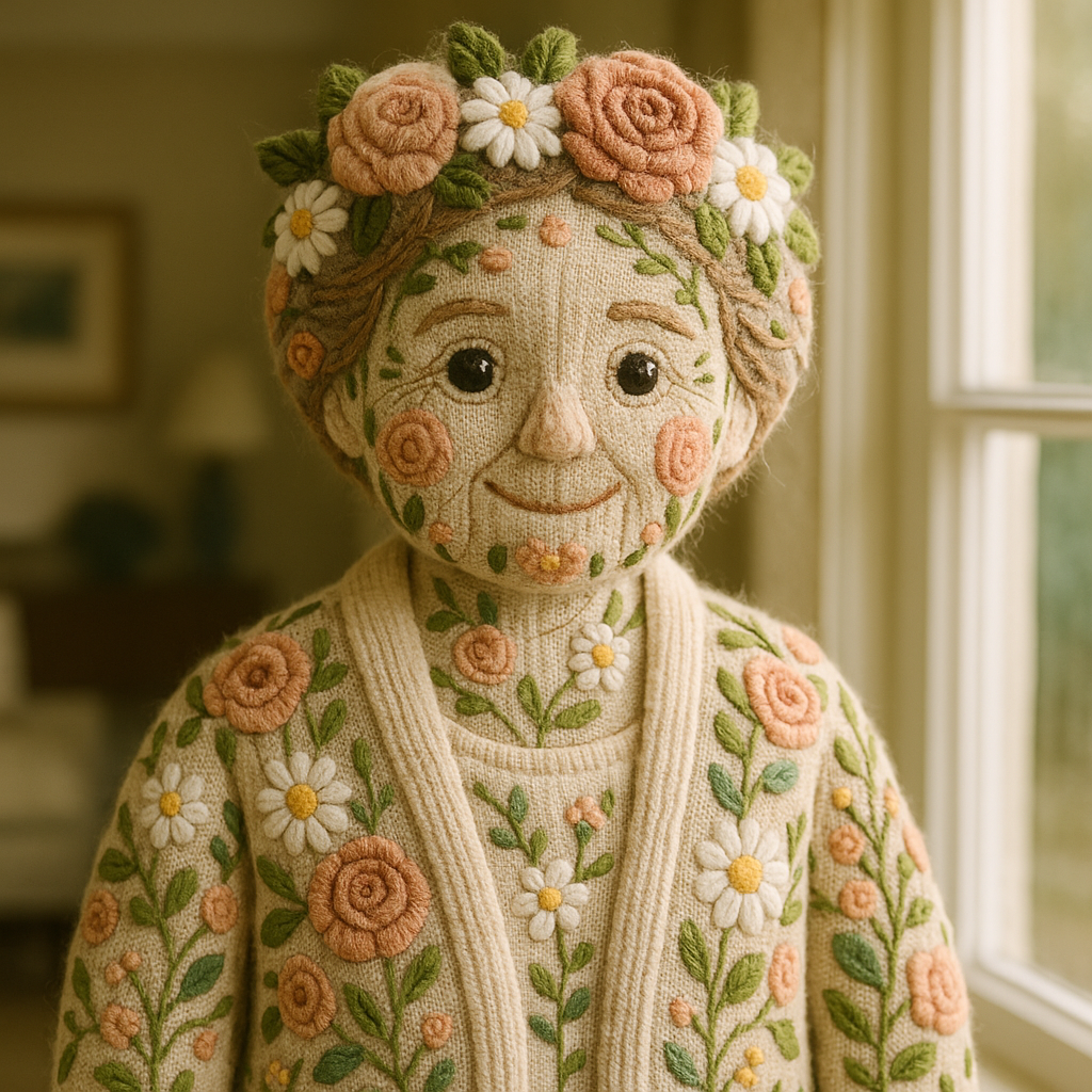 Floral/Botanical plushy style example