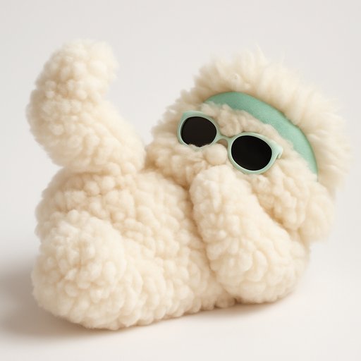 Baby in Fluffy/Sherpa style