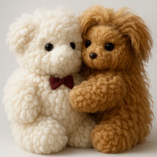 Fluffy/Sherpa Couple variant 2