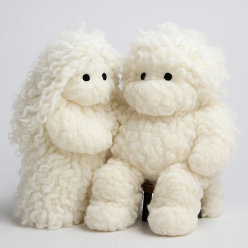 Fluffy/Sherpa Couple variant 4