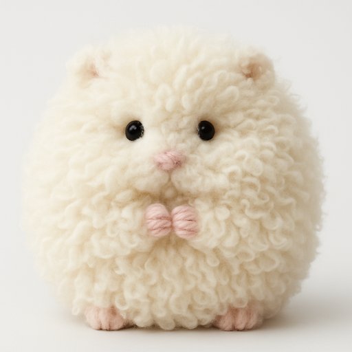 Hamster Fluffy/Sherpa plushy toy