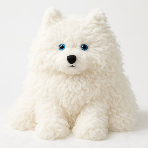 Husky Fluffy/Sherpa plushy toy