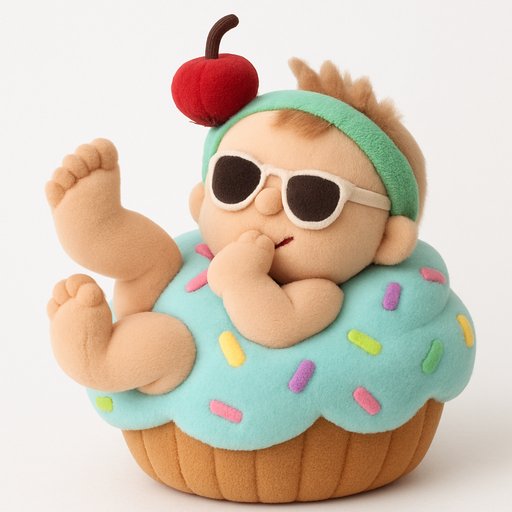 Baby Food/Dessert plushy toy