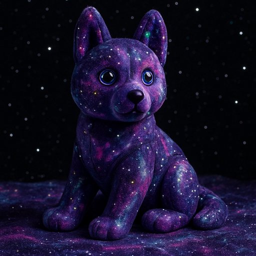 Husky Galaxy/Cosmic plushy toy