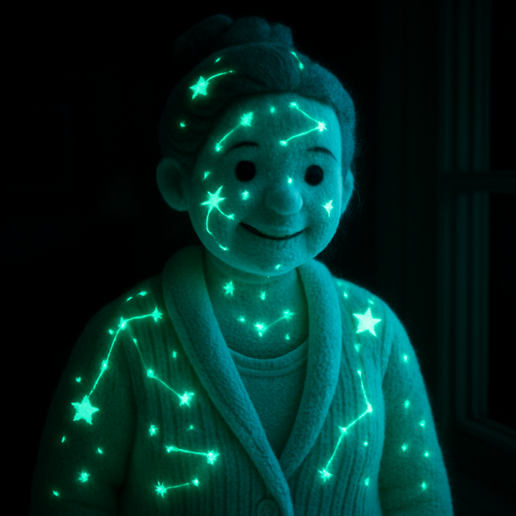 Glow-in-the-Dark plushy style example
