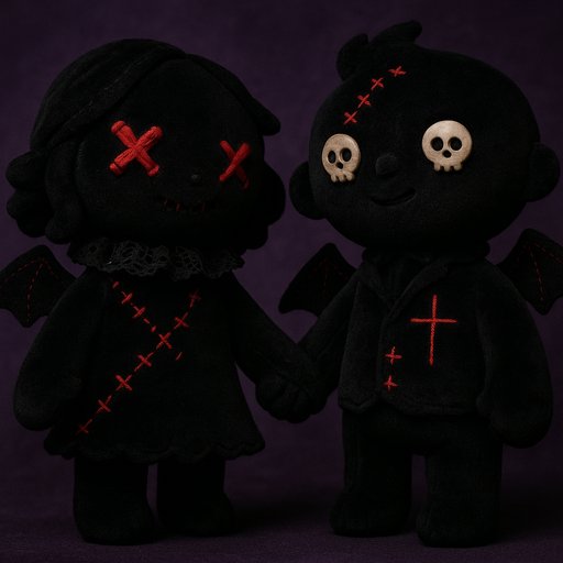 Goth/Dark Couple variant 3