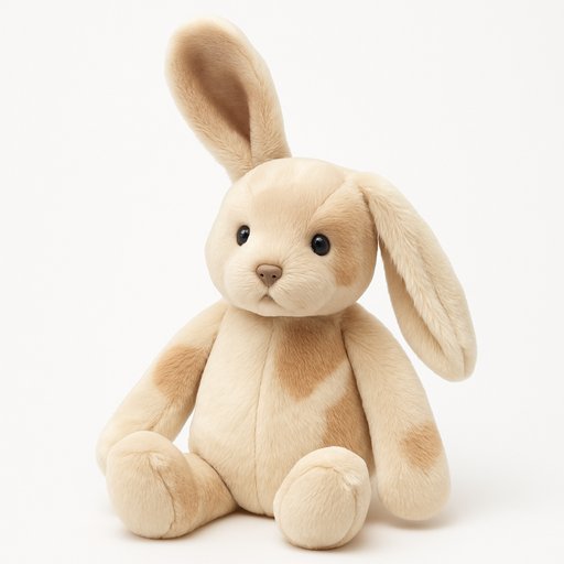 Bunny Luxury Floppy Plush plushy toy transformation