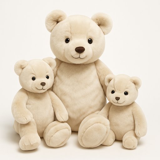 Luxury Floppy Plush Family variant 4