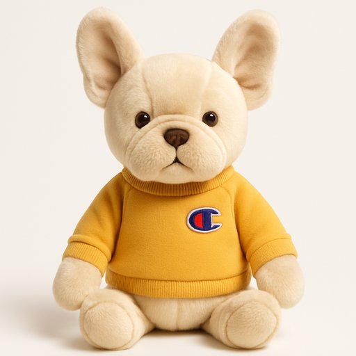 French Bulldog in Luxury Floppy Plush style