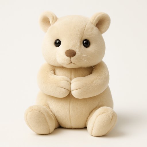 Hamster Luxury Floppy Plush plushy toy transformation