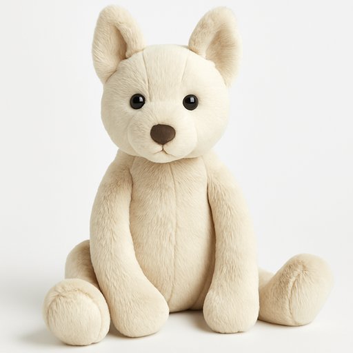 Husky Luxury Floppy Plush plushy toy transformation