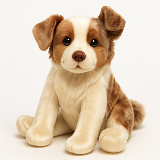 Pomeranian Luxury Floppy Plush plushy toy transformation