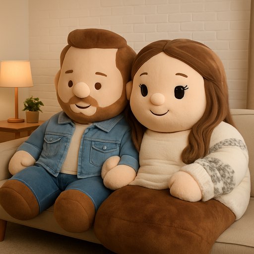 Couple in Jumbo/Giant style