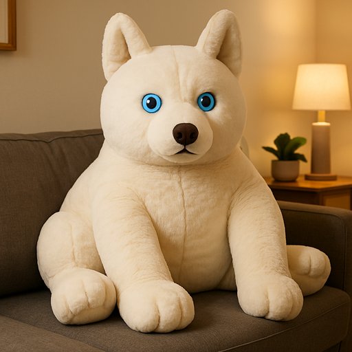 Husky Jumbo/Giant plushy toy