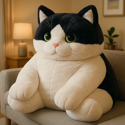 Orange Tabby Cat in Jumbo/Giant style