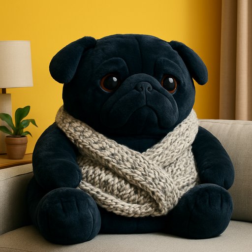 Pug in Jumbo/Giant style