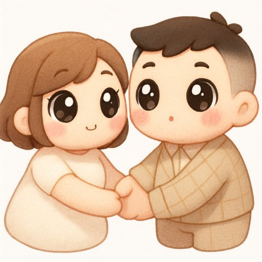 Kawaii Couple variant 3