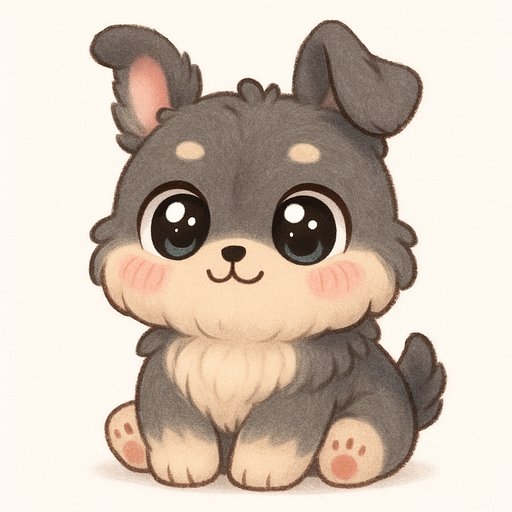 Labrador Kawaii plushy toy transformation