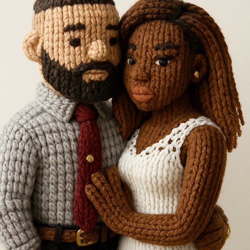 Knitted/Yarn Couple variant 2