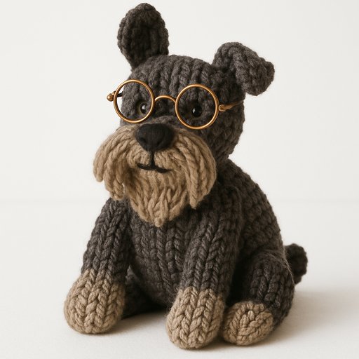 Labrador in Knitted/Yarn style