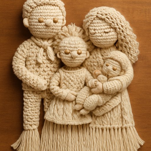 Macrame/Knotted Rope Family variant 2