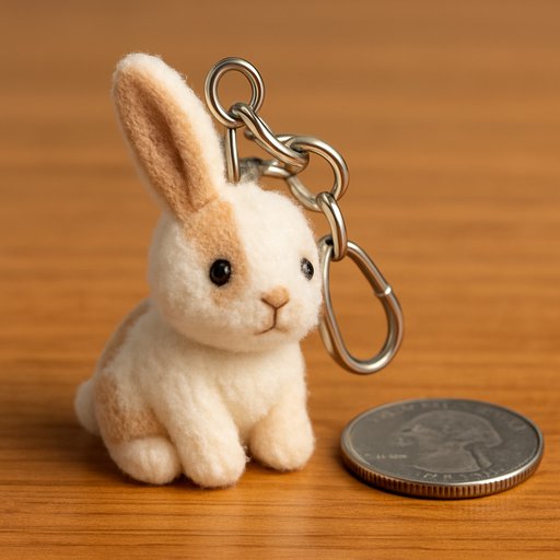 Bunny Miniature/Keychain plushy toy