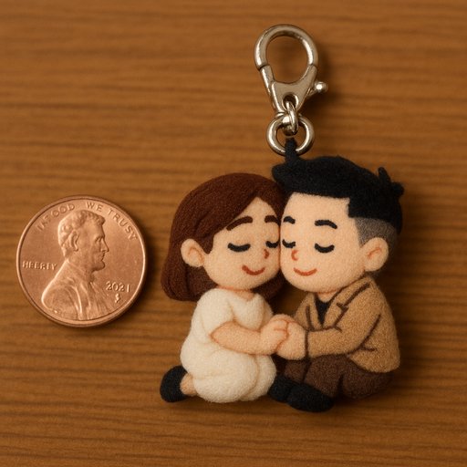 Miniature/Keychain Couple variant 3