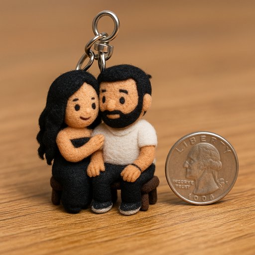 Miniature/Keychain Couple variant 4