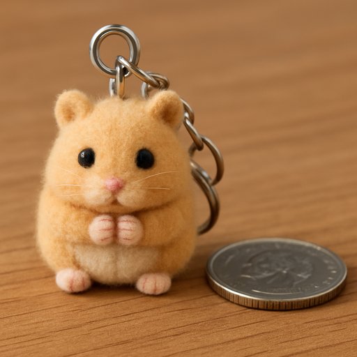 Hamster Miniature/Keychain plushy toy