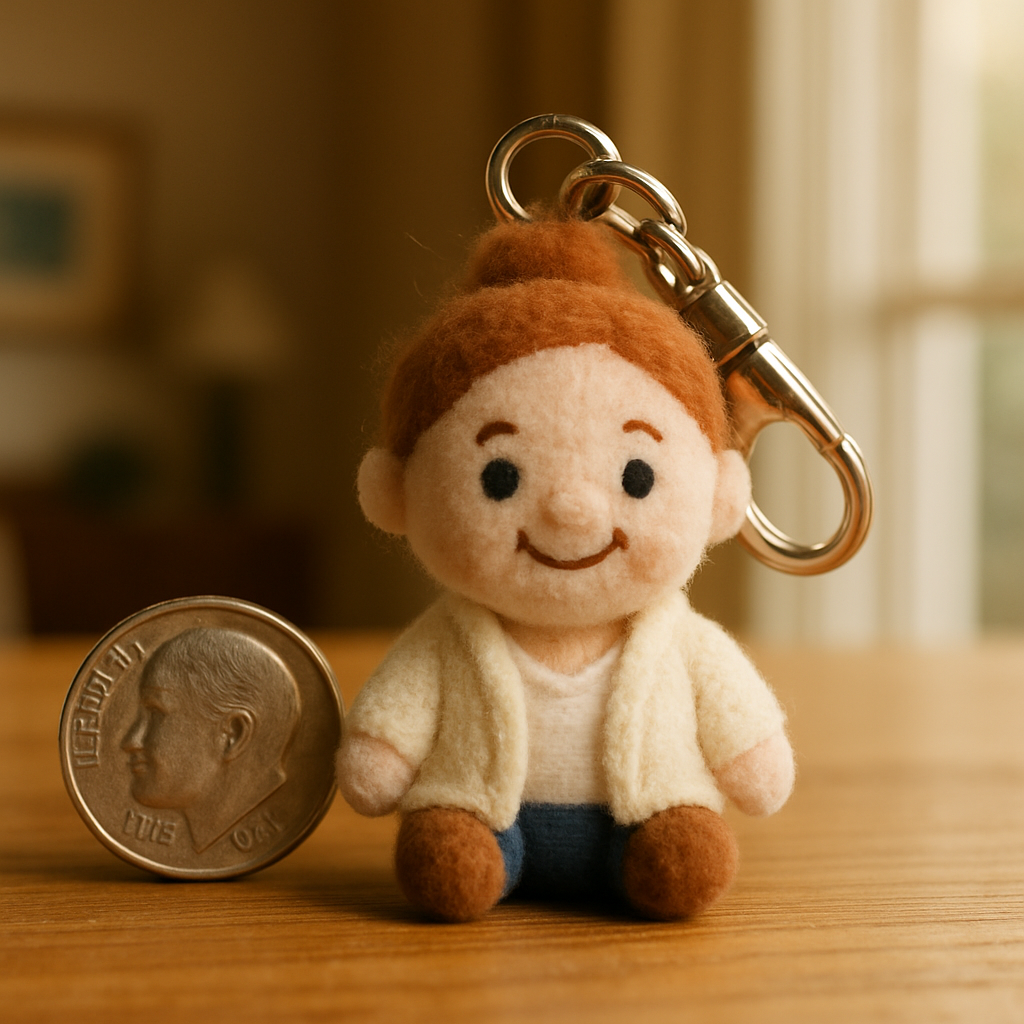 Miniature/Keychain plushy style example