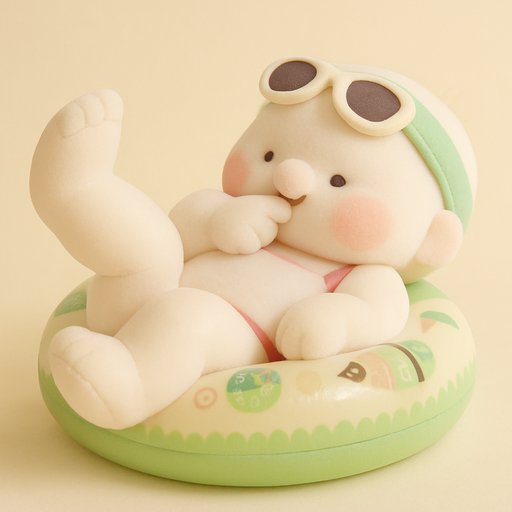 Baby in Mochi Soft style