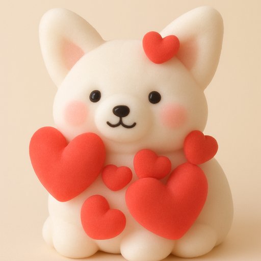 Corgi in Mochi Soft style