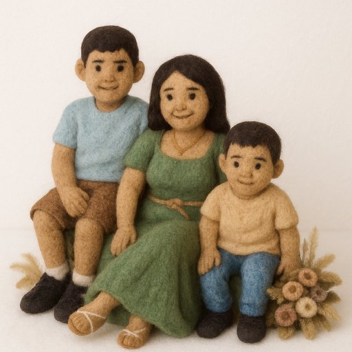 Needle Felt Family variant 4