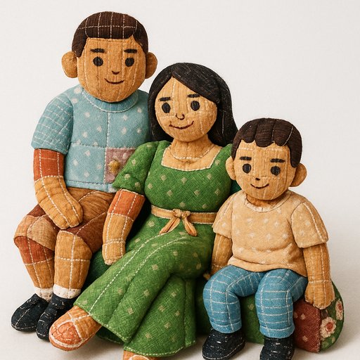 Patchwork/Quilted Family variant 4
