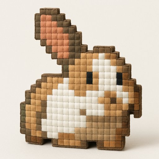 Bunny in Pixel/8-Bit style