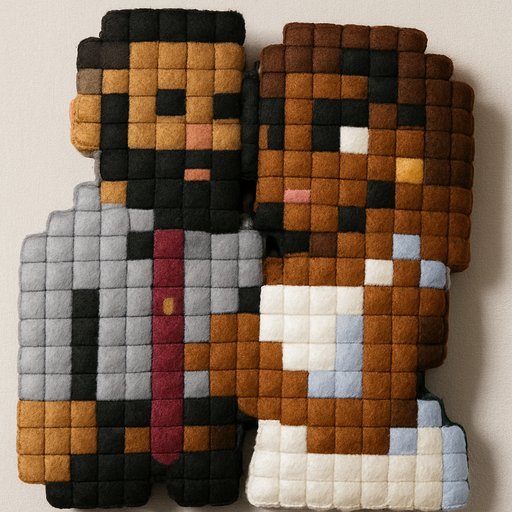 Pixel/8-Bit Couple variant 2