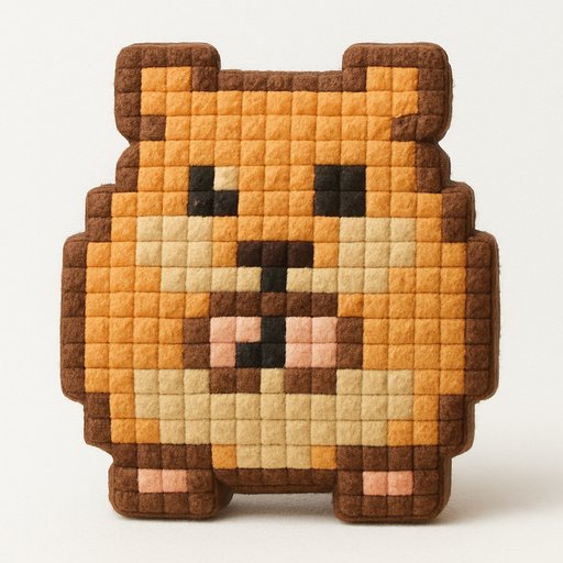 Hamster in Pixel/8-Bit style