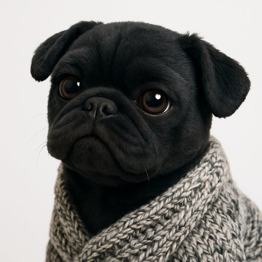 Pug Realistic/Lifelike plushy toy