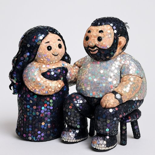 Sequin/Mermaid Reversible Couple variant 4