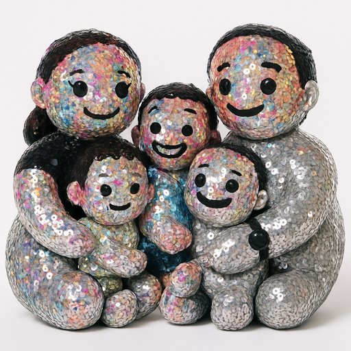 Sequin/Mermaid Reversible Family variant 3