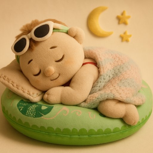 Baby in Sleepy Dreamer style