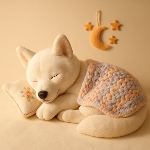 Husky Sleepy Dreamer plushy toy