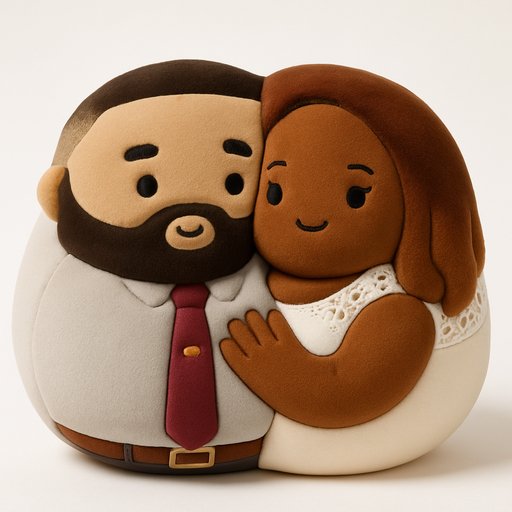 Marshmallow Squishy Couple variant 2