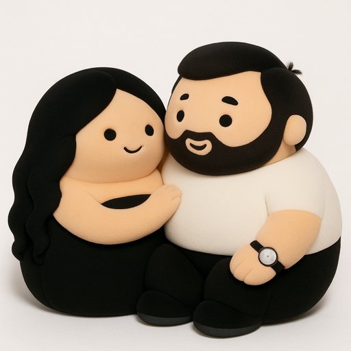 Marshmallow Squishy Couple variant 4