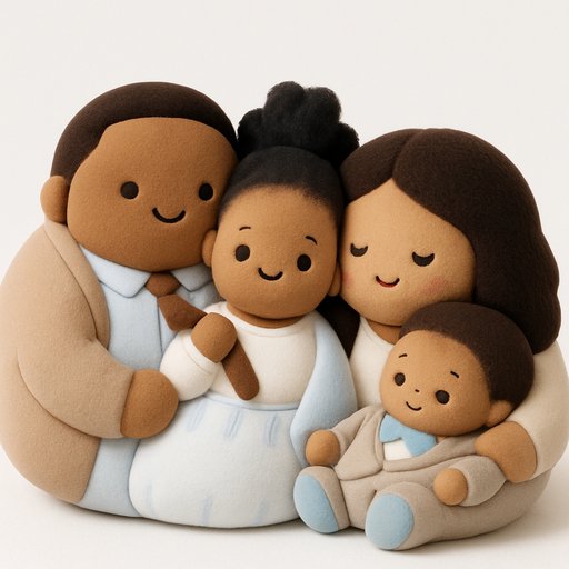 Marshmallow Squishy Family variant 2