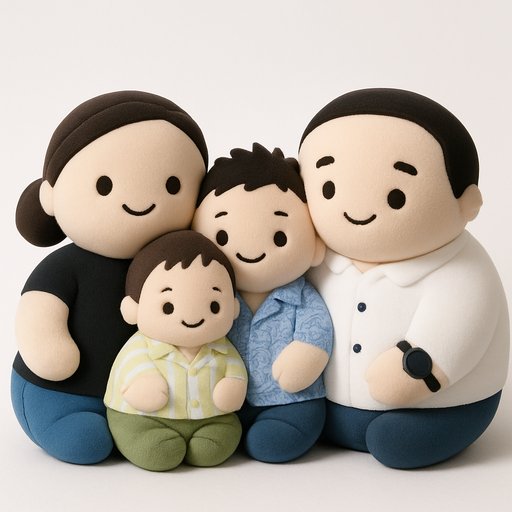 Marshmallow Squishy Family variant 3
