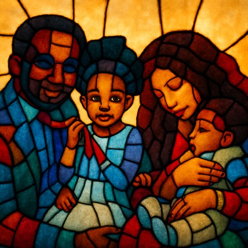 Stained Glass Family variant 2